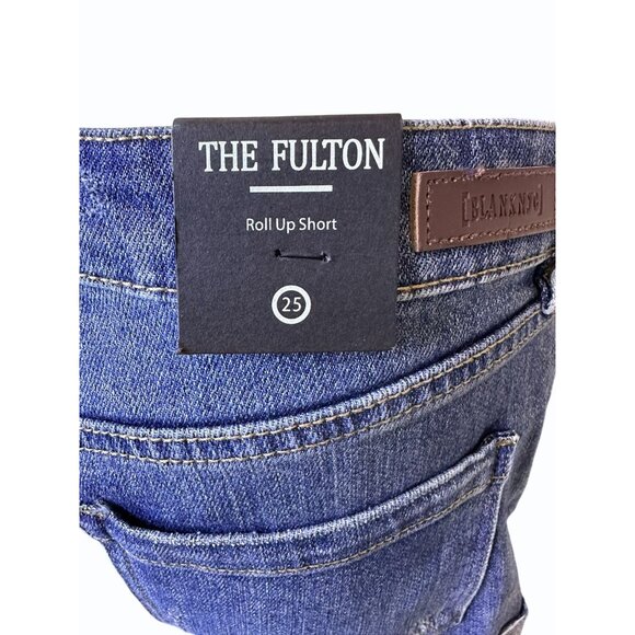 BLANKNYC Fulton RollUp Denim Cuttoff Shorts Distressed Sizes 24 25 27 28 31 Boho - Picture 8 of 14
